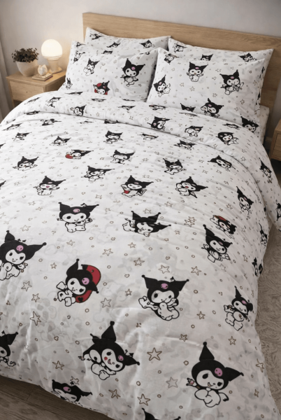 KUROMİ KARAKTER NEVRESİM TAKIMI TEK KİŞİLİK